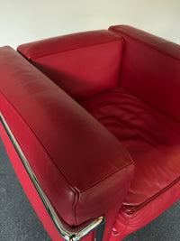 Cassina Le Corbusier LC2 Sessel rot