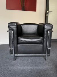 Cassina Le Corbusier LC2 Sessel schwarz