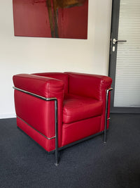 Cassina Le Corbusier LC2 Sessel rot