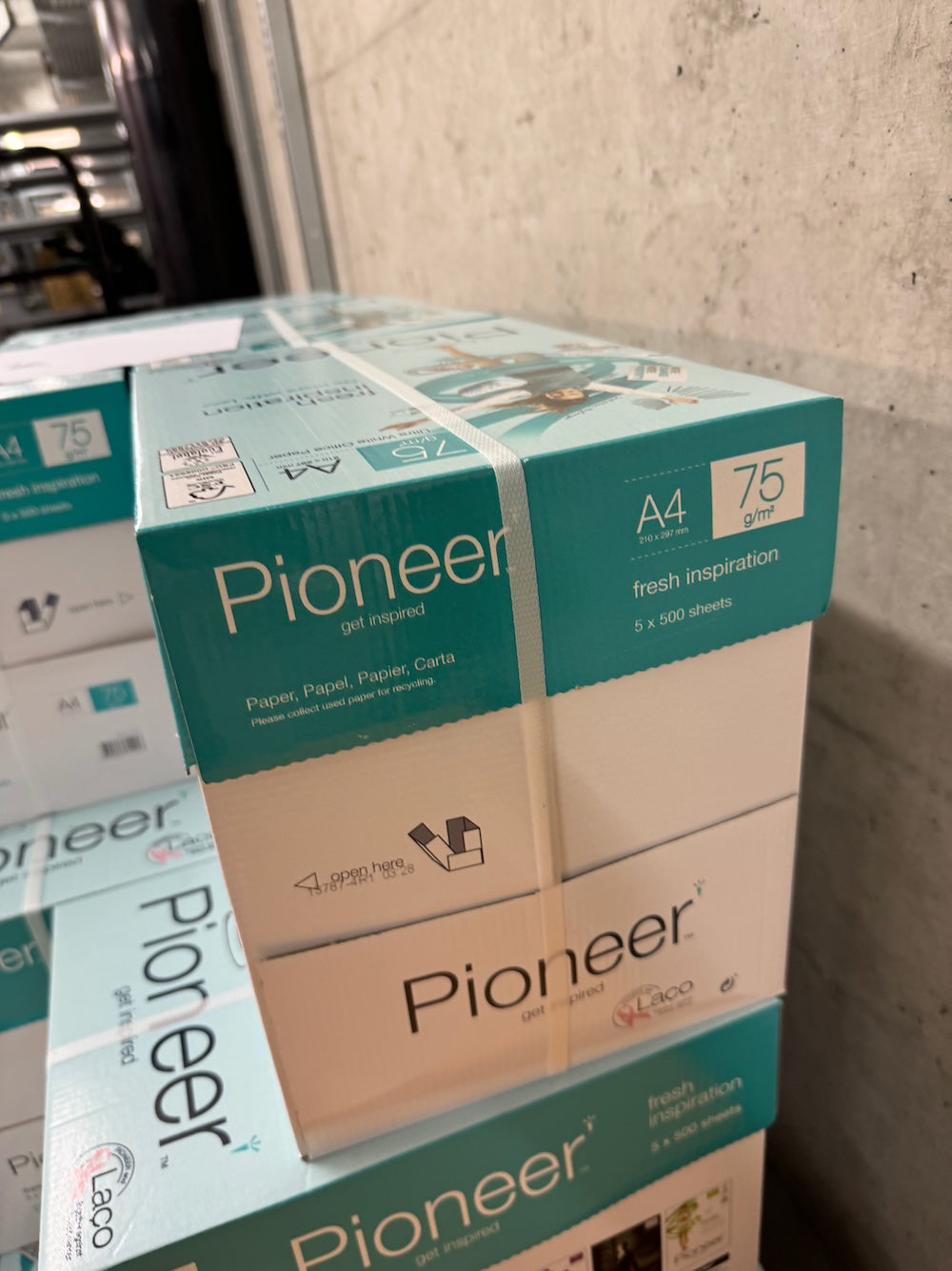 10 Pack Pioneer A4 5x500 B0831