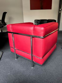 Cassina Le Corbusier LC2 Sessel rot