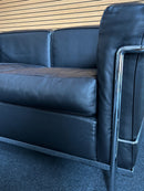 Cassina Le Corbusier LC2 Sofa schwarz