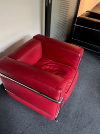 Cassina Le Corbusier LC2 Sessel rot